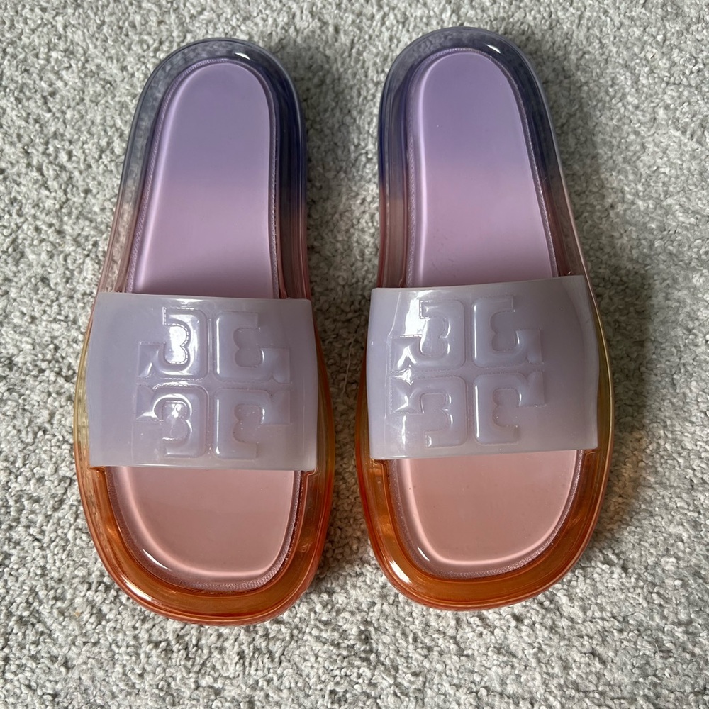 Tory Burch Jelly Slides - Lavander